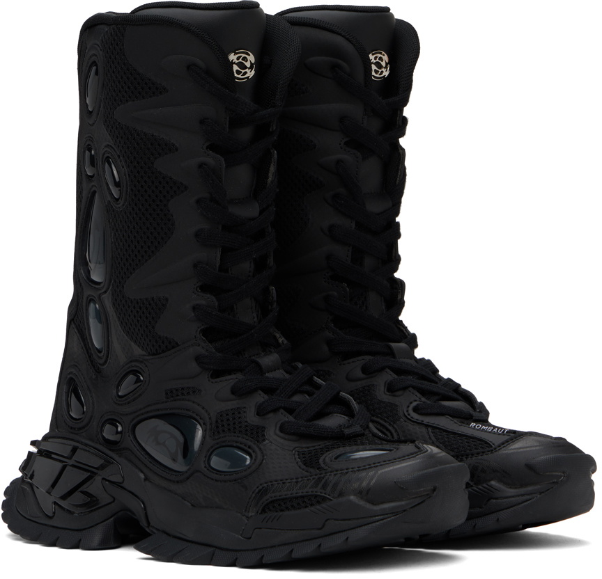 Rombaut Black Nucleo Lace-Up Boots