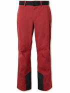 Loro Piana - Straight-Leg Belted Virgin Wool-Blend Ski Pants - Red