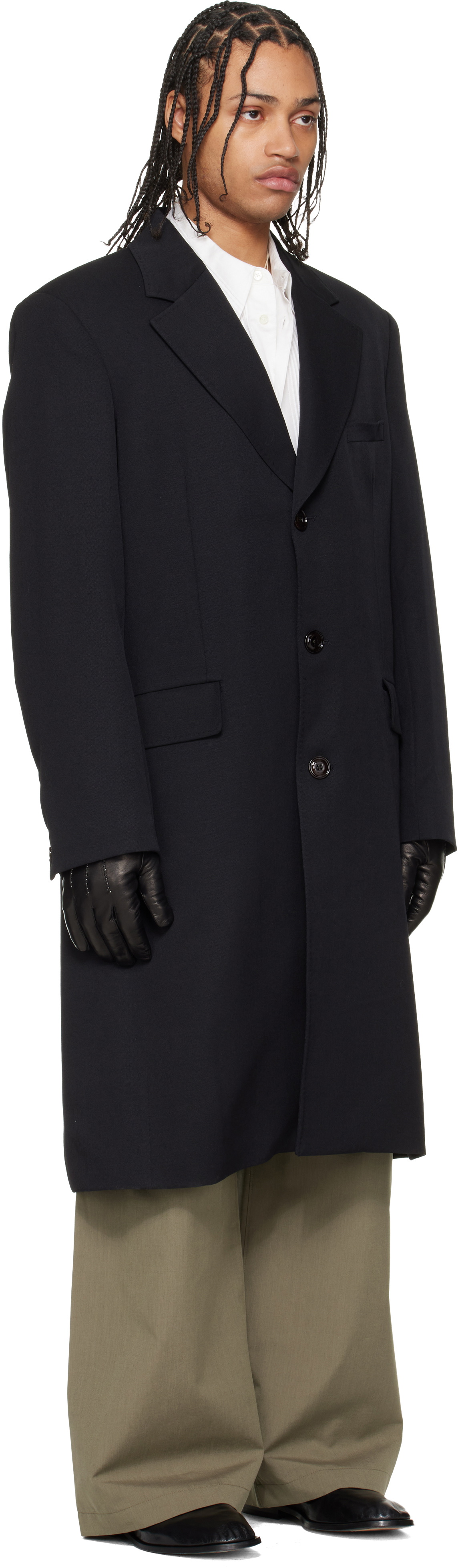 OUR LEGACY Black Dolphin Coat