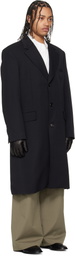 OUR LEGACY Black Dolphin Coat