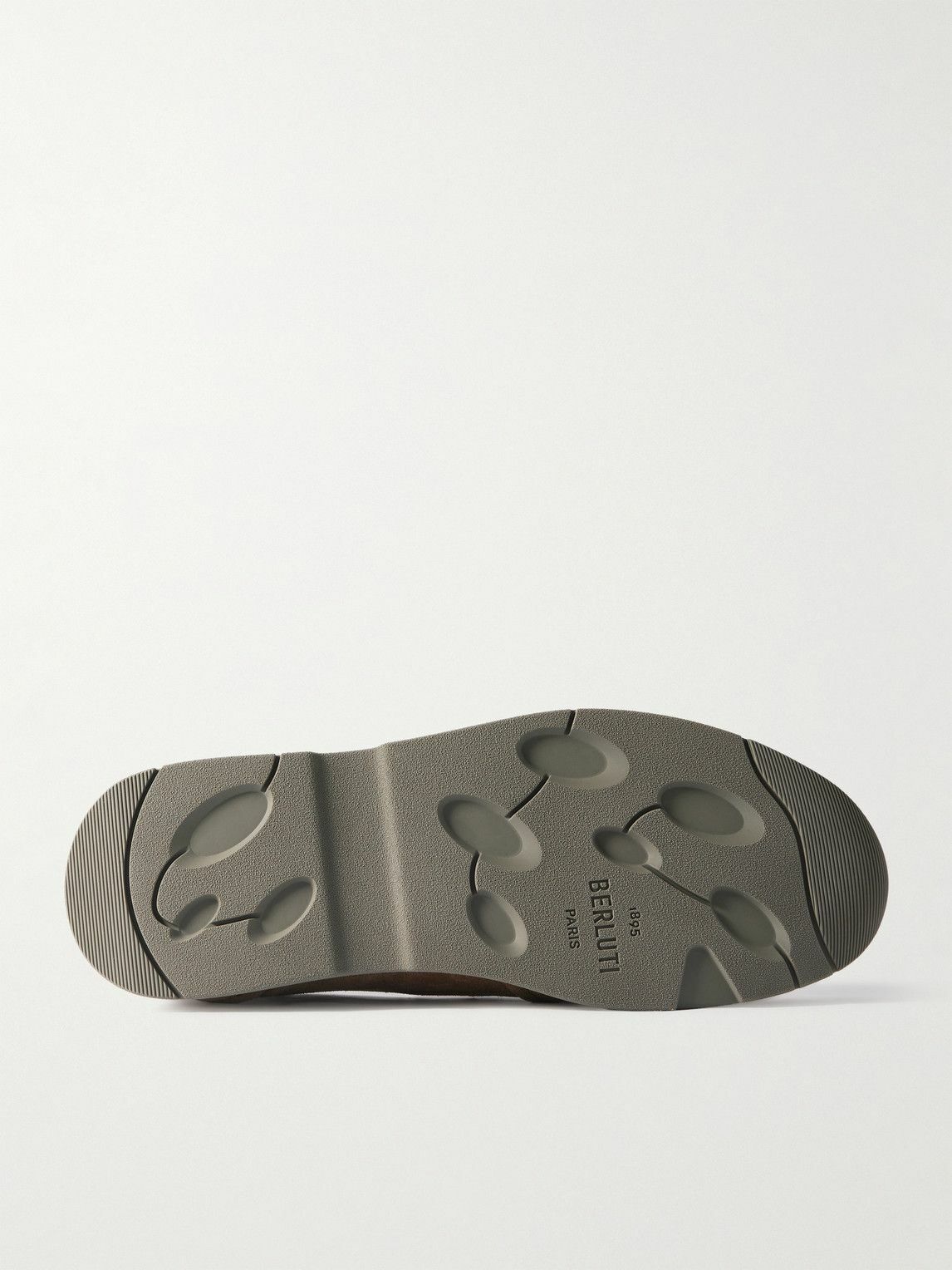 Berluti - Echappée Suede Loafers - Brown