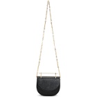 M2Malletier Black Mini Half-Moon Lux Bag