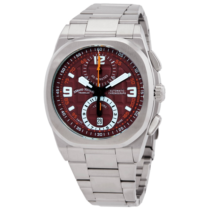 Photo: Armand Nicolet JH9 Chronograph Automatic Mens Watch A668HAA-XO-MA4670A