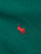 Polo Ralph Lauren - Button-Down Collar Logo-Embroidered Brushed Cotton-Flannel Shirt - Green