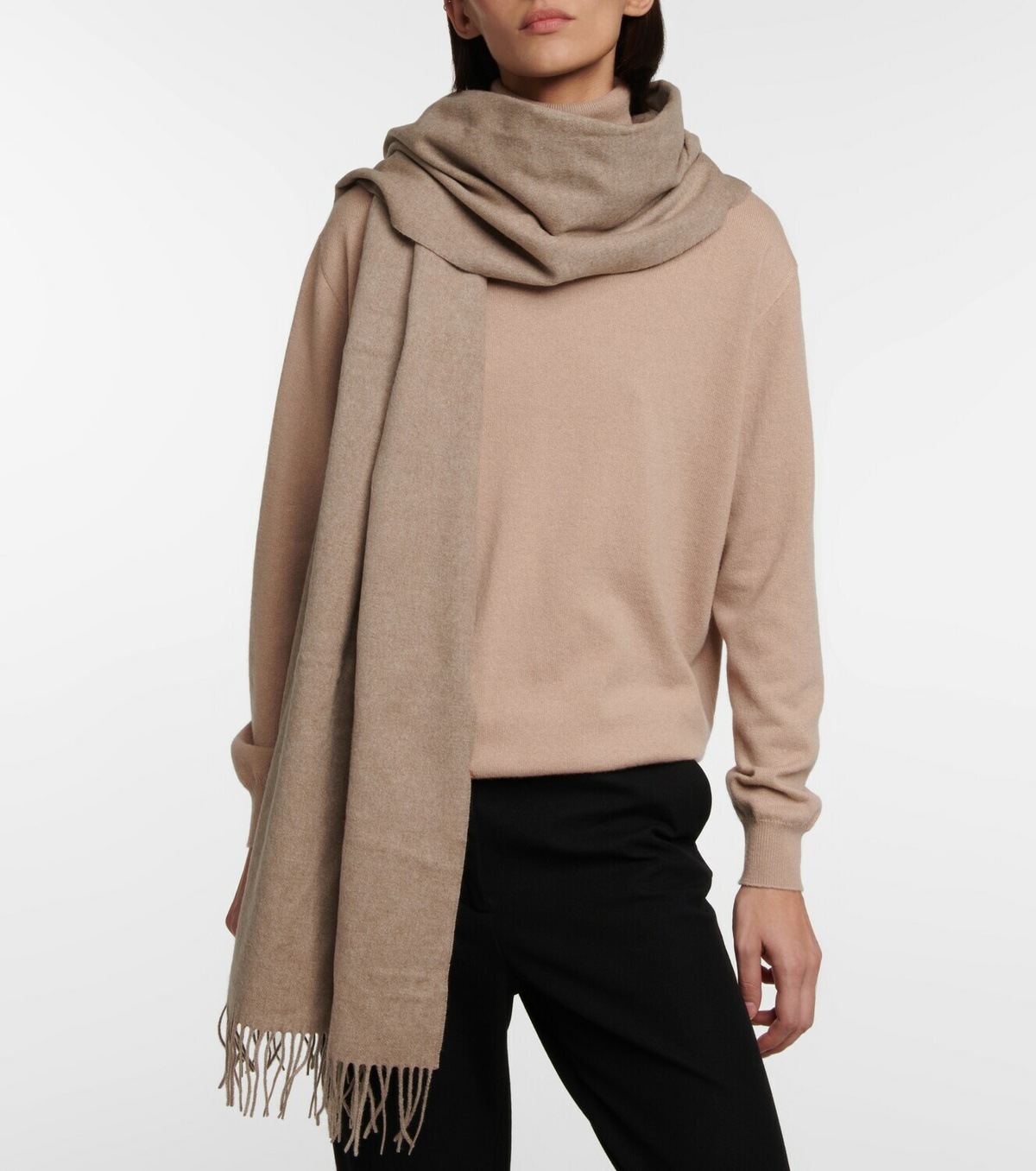 Brunello Cucinelli - Woman - Brown - Scarf main image 1