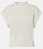 Brunello Cucinelli Cable-knit cotton-blend sweater
