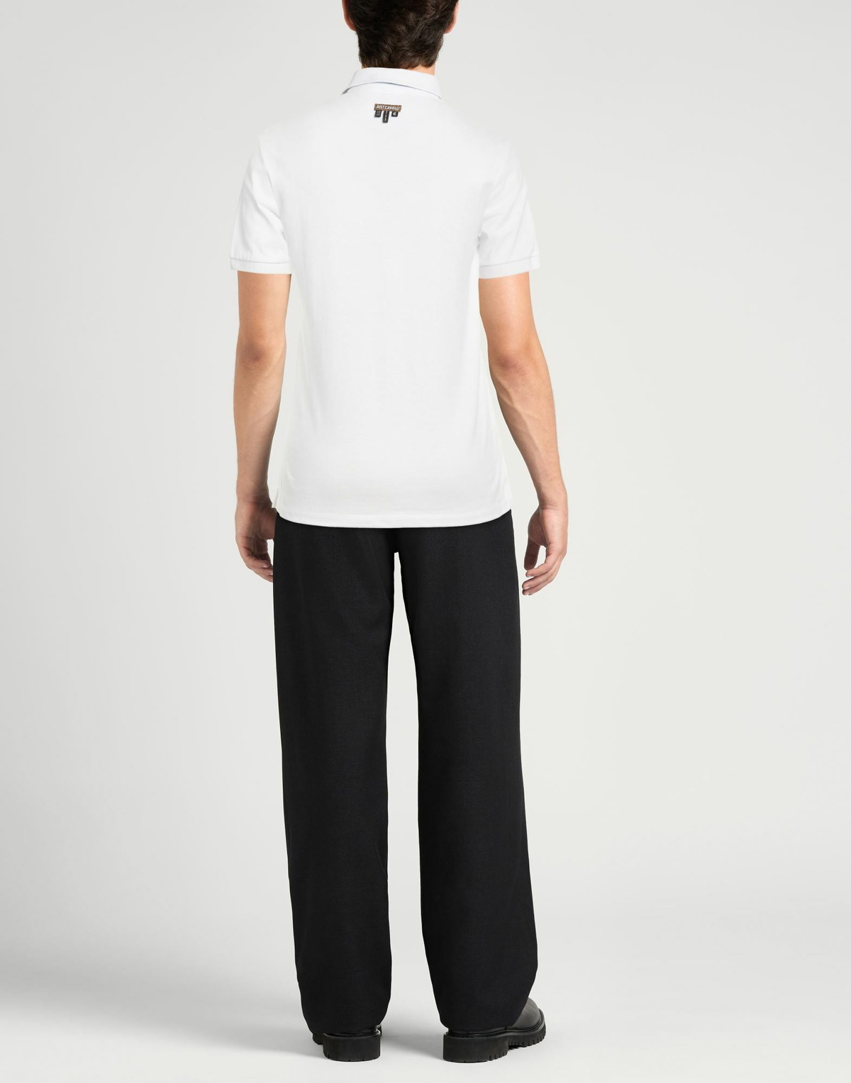 Just Cavalli Mens Polo shirt in White