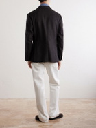 De Petrillo - Faro Wool and Cashmere-Blend Blazer - Blue