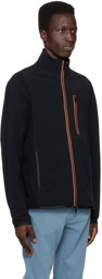 ZEGNA Black Paneled Sweatshirt