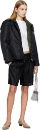 HommeGirls Black Long Boxer Shorts