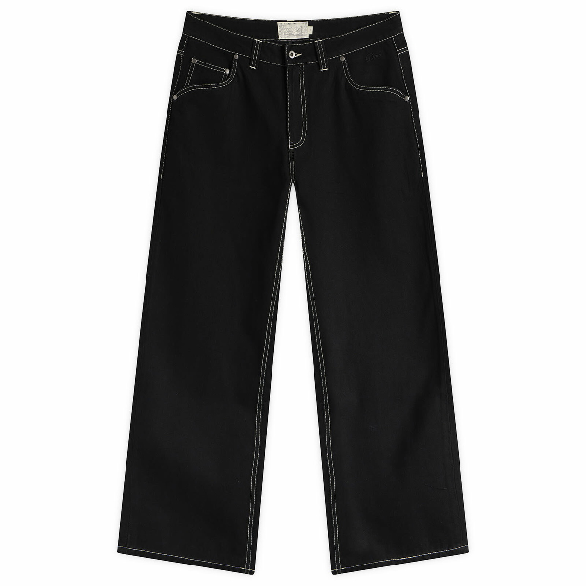 DIME - Djco Straight-Leg Logo-Embroidered Jeans - Brown Dime