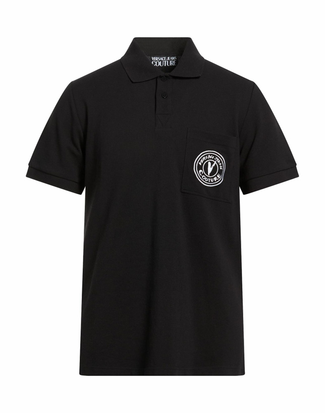 Photo: Versace Jeans Couture Mens Polo shirt in Black