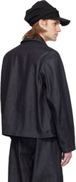 Y's For Men Blue 13oz Uneven Yarn Denim Jacket