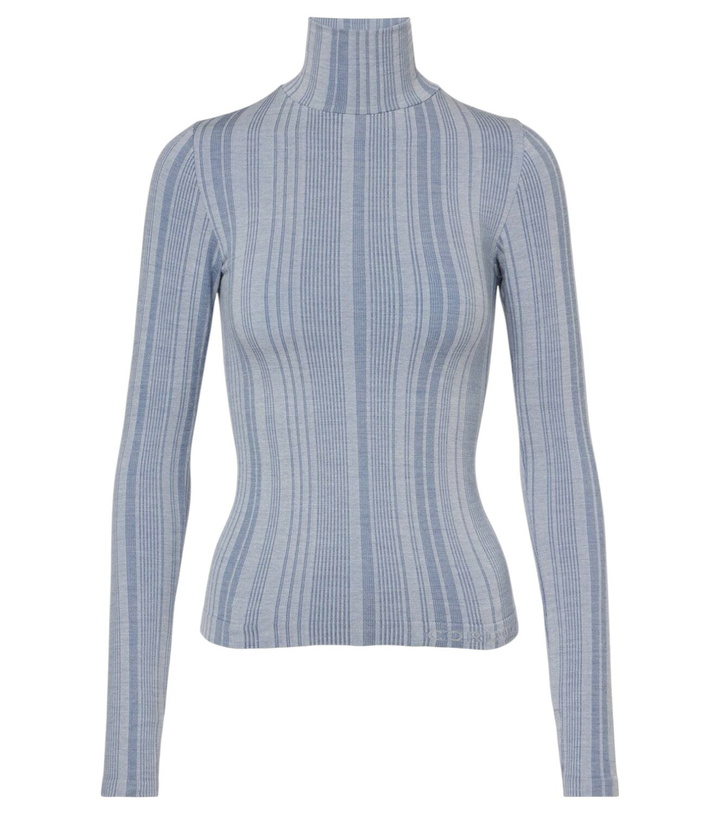 Photo: Cordova Sol ribbed-knit turtleneck top