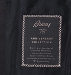 Brioni - Virgilio Slim-Fit Satin-Trimmed Silk-Blend Jacquard Tuxedo Jacket - Black