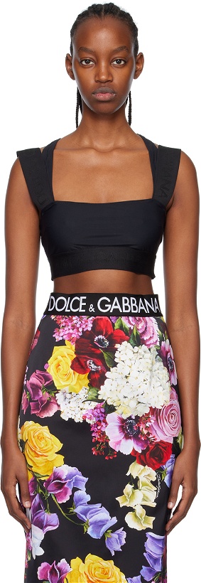 Photo: Dolce & Gabbana Black Square Bra