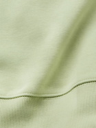 Carhartt WIP - Chase Logo-Embroidered Cotton-Blend Jersey Sweatshirt - Green