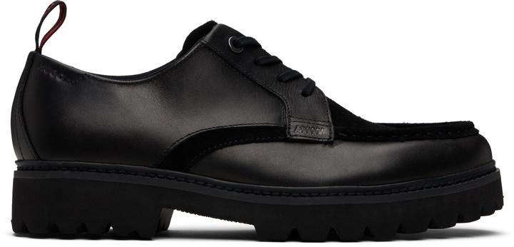 Photo: Hugo Black Leather & Suede Derbys
