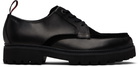 Hugo Black Leather & Suede Derbys