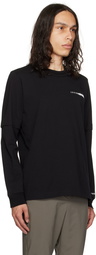 sacai Black Interstellar Long Sleeve T-Shirt