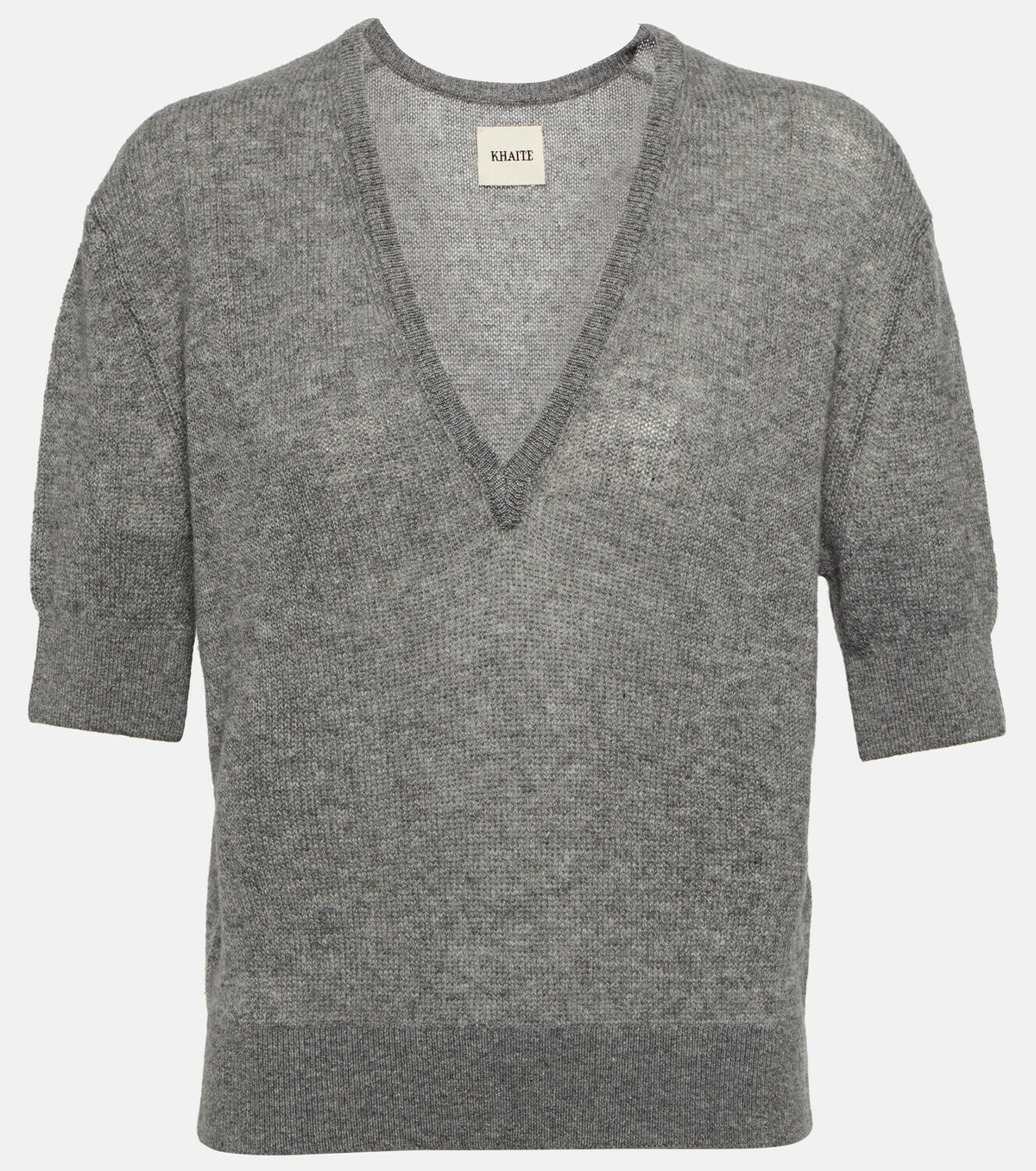 Khaite Sierra cashmere-blend top