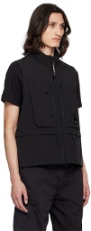 C.P. Company Black Utility Vest