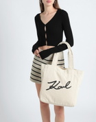 Karl Lagerfeld Womens Handbag in Beige