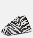 The Attico - 8.30 PM zebra-print leather clutch