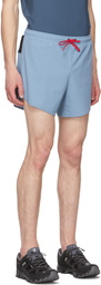 District Vision Blue Spino 5 Training Shorts