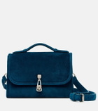 Gabriela Hearst Leonora small suede crossbody bag