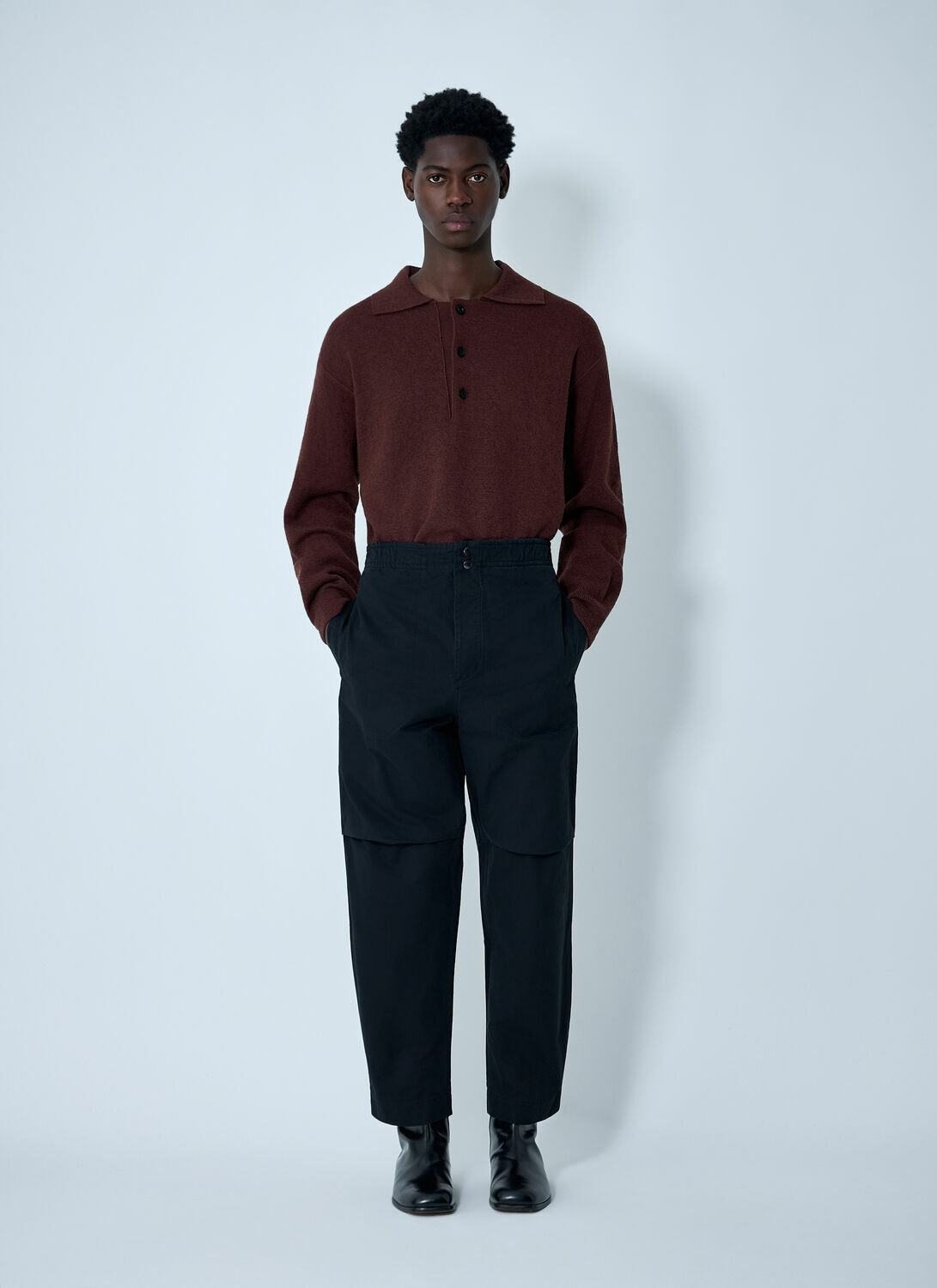 MHL by Margaret Howell Press Stud Pants