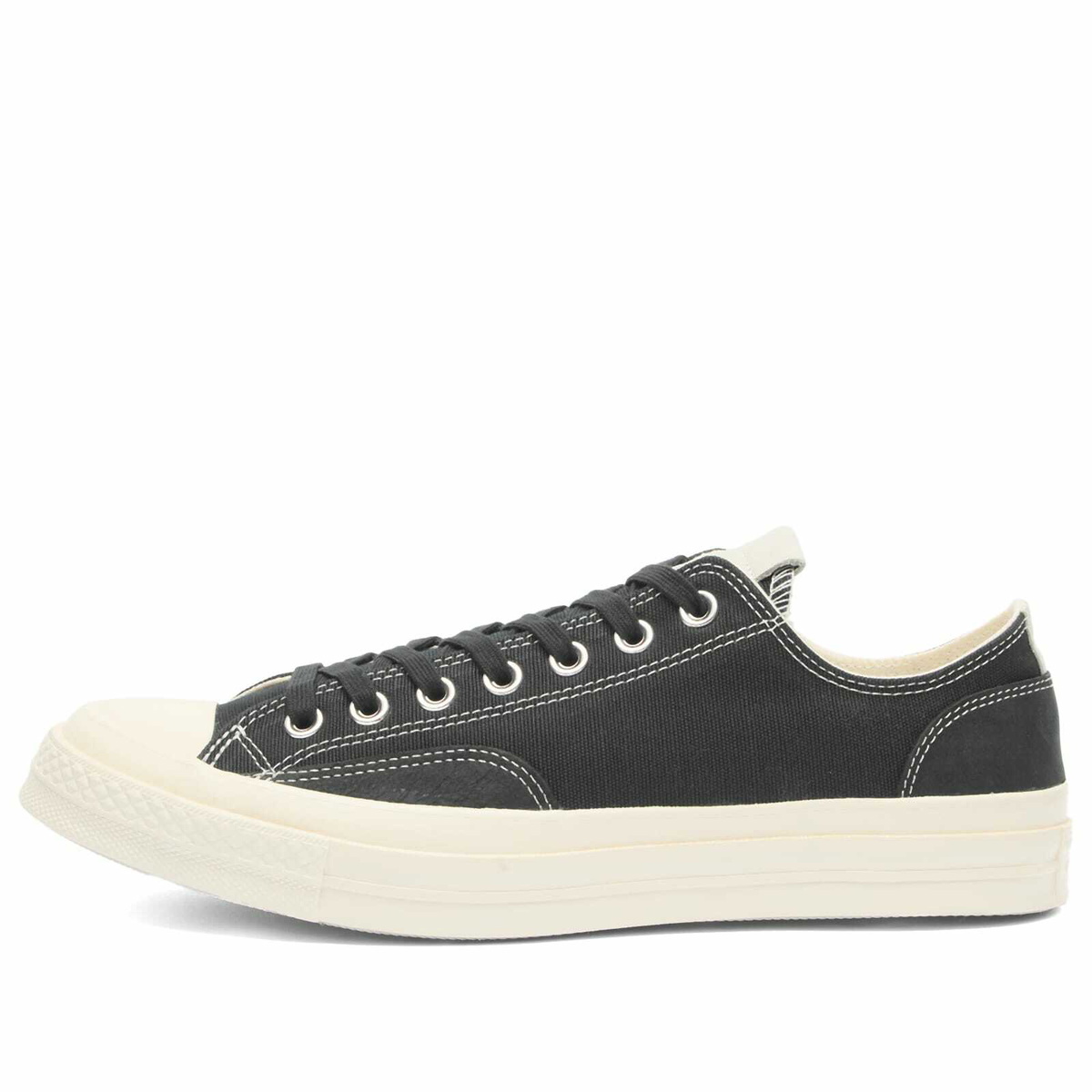 Converse Men's Chuck Taylor 1970s Canvas-Suede Ox Sneaker in Total Eclipse/Egret/Light Grey