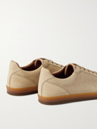 Brunello Cucinelli - Suede Sneakers - Neutrals