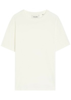 Frame Duo Fold Cotton T-shirt White
