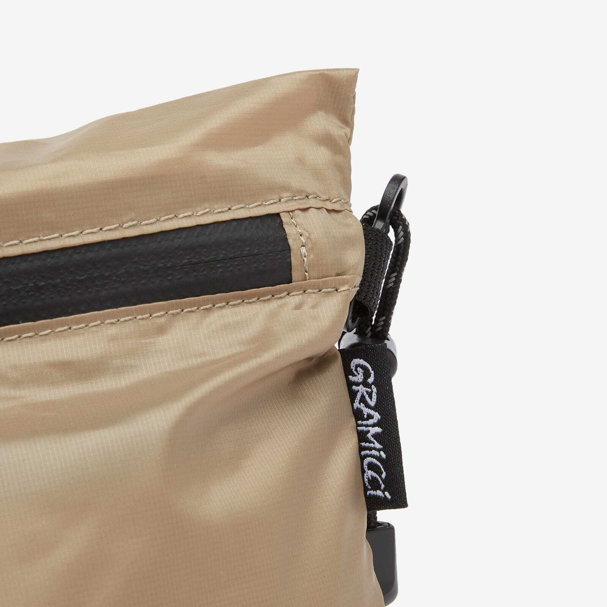Gramicci Men's Micro Ripstop Sacoche Bag in Dark Tan Gramicci