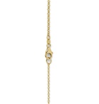 Foundrae - 18-Karat Gold, Diamond and Enamel Necklace - Gold
