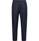 Barena - Slim-Fit Striped Virgin Wool Trousers - Blue