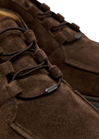 Tods Gommino Suede Boots Brown