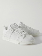 Valentino - Valentino Garavani Logo-Detailed Leather and Mesh Sneakers - White