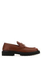 Marni Caramel Leather Loafers