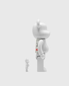 Medicom Bearbrick 400% Pil White Chrome 2 Pack Multi - Mens - Toys