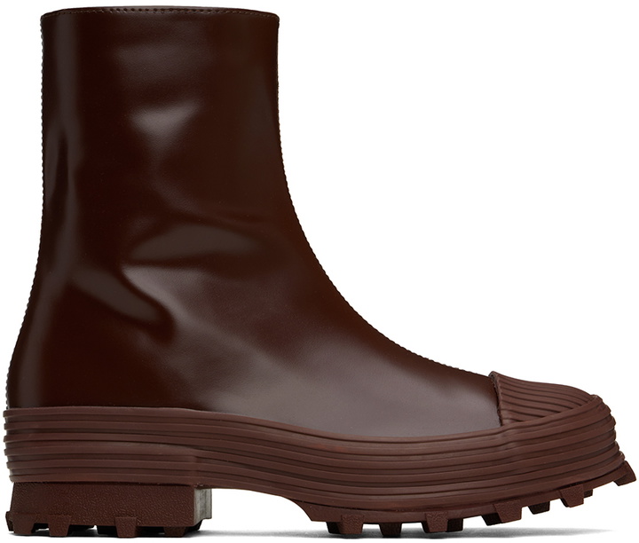 Photo: CAMPERLAB Burgundy Traktori Boots