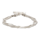 WWW.WILLSHOTT Silver 5 Strand Bracelet