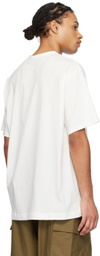 Y's For Men White Printed T-Shirt