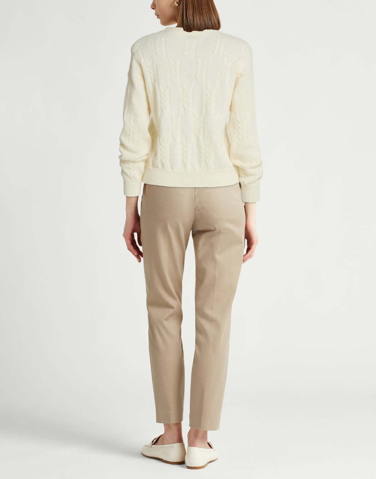 Peserico Womens Sweater Ivory