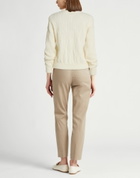 Peserico Womens Sweater Ivory
