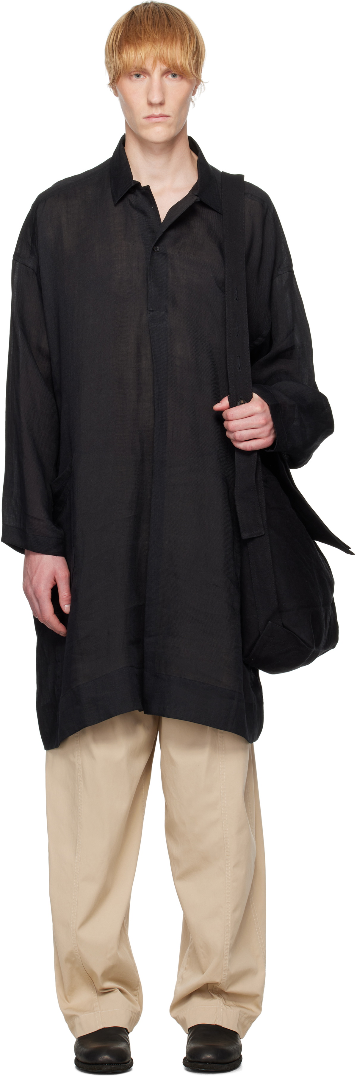 jan jan van essche tunic ヨウジヤマモト　y's サカイ SS26 Jan Jan Van Essche Mens Off White Tunic #43 – IfSohoNewYork
