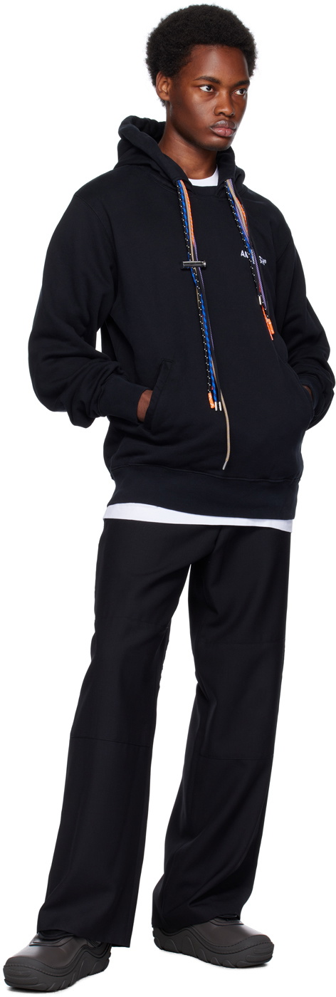 AMBUSH Black Double Belted Trousers