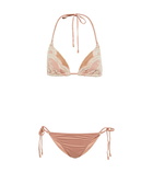 Zimmermann - Jeannie jacquard terry bikini