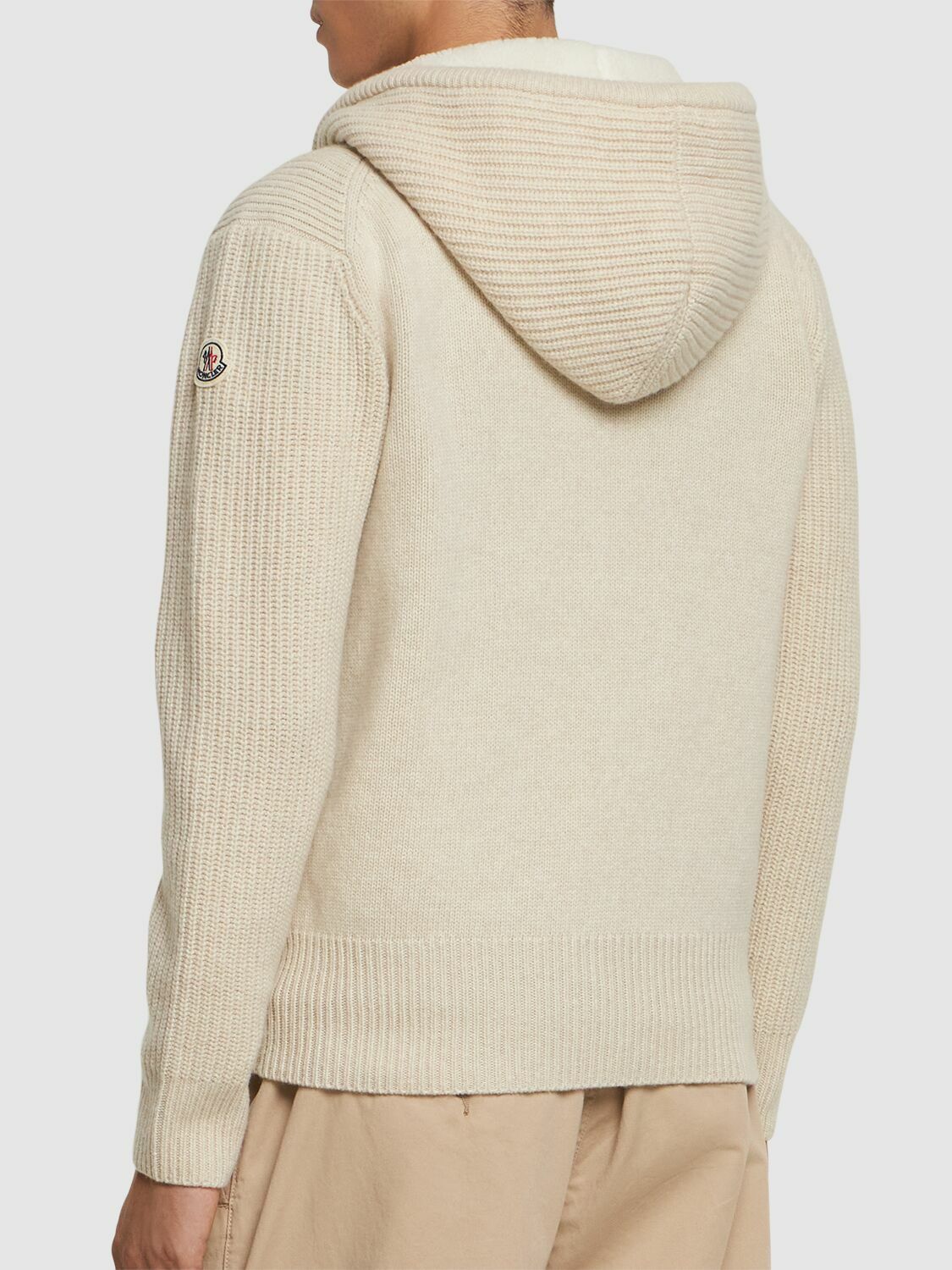 MONCLER Virgin Wool \u0026 Cashmere Hoodie Sweater Moncler